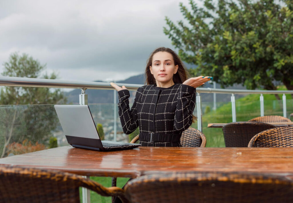 a lady working in country Ireland